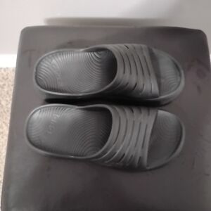 GPOS MENS SPORT RECOVERY SANDALS PLANTAR FASCIITIS ARCH SUPPORT SHOES Size 9